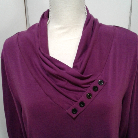 🌺 Nearly New Gaharu Tunic Top/Shirt/Blouse - Picture 2 of 8